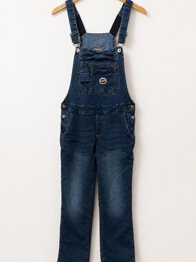 Berne Heritage Stretch Denim Bib Overalls Women’s L Workwear